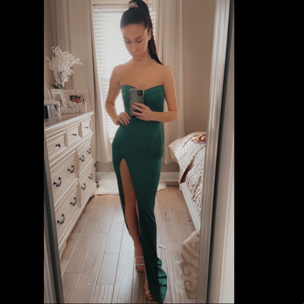 Emerald Green Gown